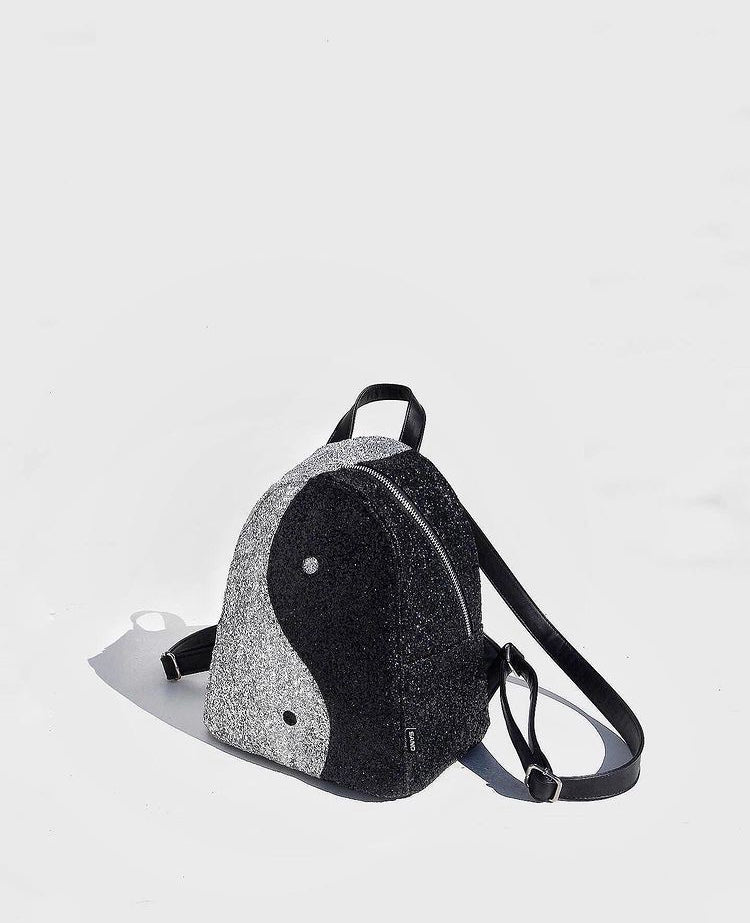 Mochila Ying Yang Glitter